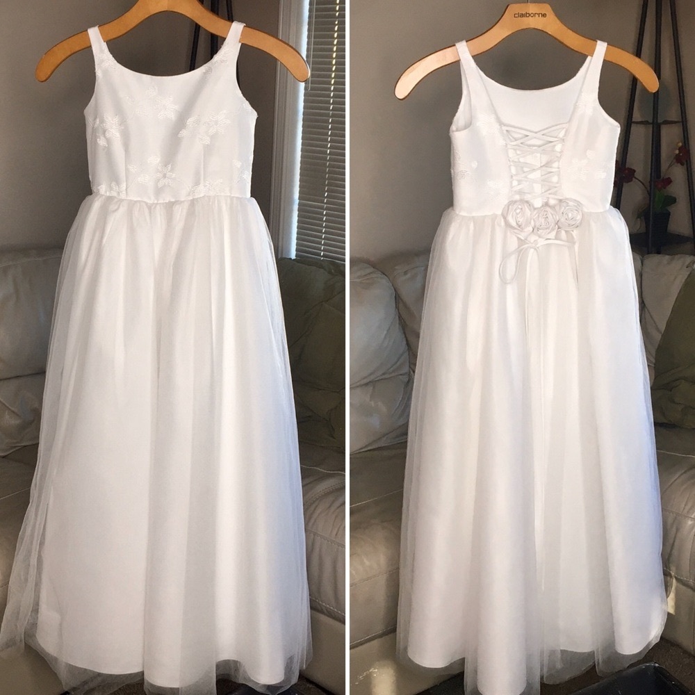 🌟HP!🌟 ‘The Sweetie’ Elegant Formal Pure White Dress